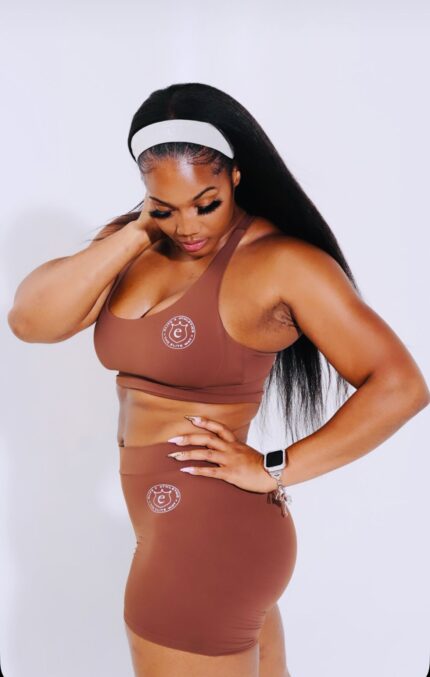 Women 2 Piece Brown